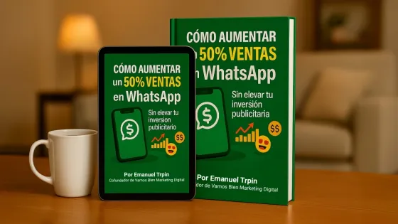 Ebook: Cómo AUMENTAR un 50% Tus VENTAS en WhatsApp Sin Elevar Tu Inversión Publicitaria